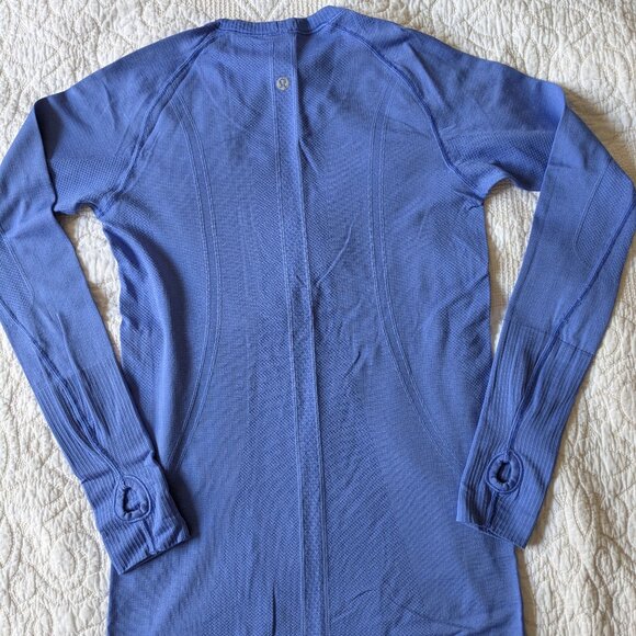 Lululemon Swiftly Tech Long Sleeve Crew Sz 8 - Picture 4 of 5